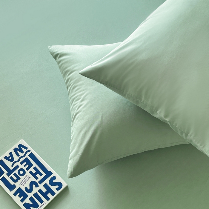 91家纺网 家纺一手货源 找家纺 泽西家纺+V17798841158发大图 2026新款A类全棉纯棉13376单品床单床单单件 军绿