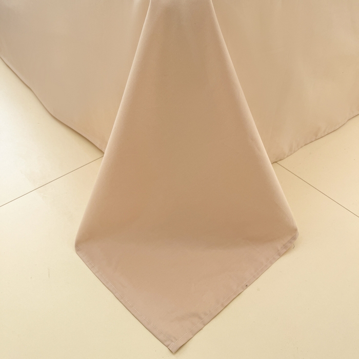 91家纺网 家纺一手货源 找家纺 泽西家纺+V17798841158发大图 2026新款A类全棉纯棉13376单品床单床单单件 奶茶杏