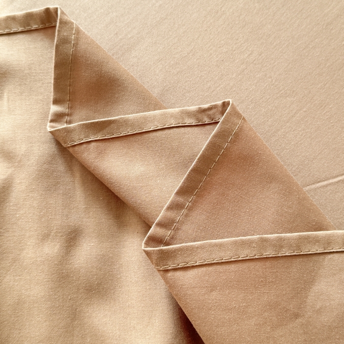 91家纺网 家纺一手货源 找家纺 泽西家纺+V17798841158发大图 2026新款A类全棉纯棉13376单品床单床单单件 奶茶杏