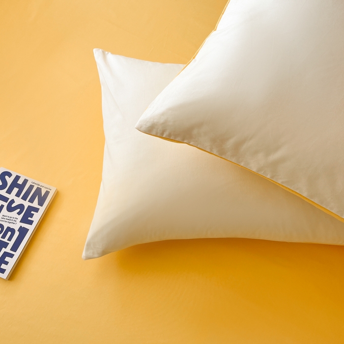 91家纺网 家纺一手货源 找家纺 泽西家纺+V17798841158发大图 2026新款A类全棉纯棉13376单品床单床单单件 柠檬黄