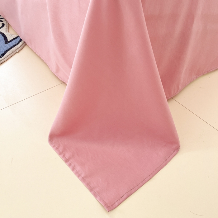 91家纺网 家纺一手货源 找家纺 泽西家纺+V17798841158发大图 2026新款A类全棉纯棉13376单品床单床单单件 暖豆沙