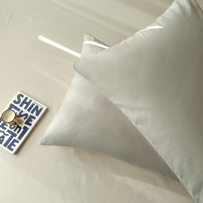 91家纺网 家纺一手货源 找家纺 泽西家纺+V17798841158发大图 2026新款A类全棉纯棉13376单品床单床单单件 浅米灰