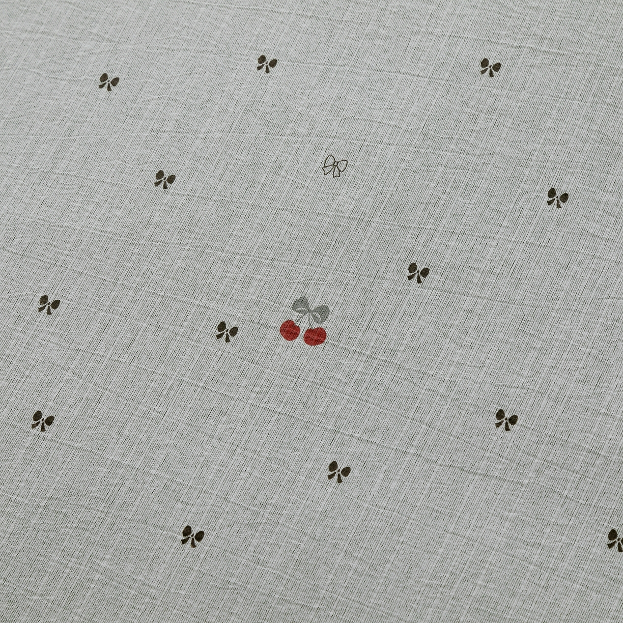 91家纺网 家纺一手货源 找家纺 恋之语 2026新款全棉花边色织水洗棉花边四件套 樱桃-蓝