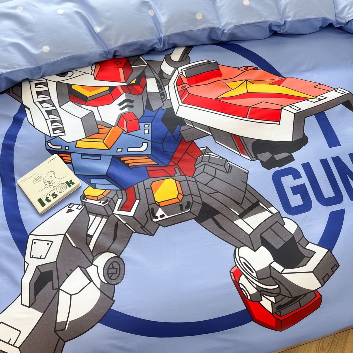 91家纺网 家纺一手货源 找家纺 孩子王家纺 2026新款卡通全棉纯棉正版授权大版变形金刚四件套 钢铁侠