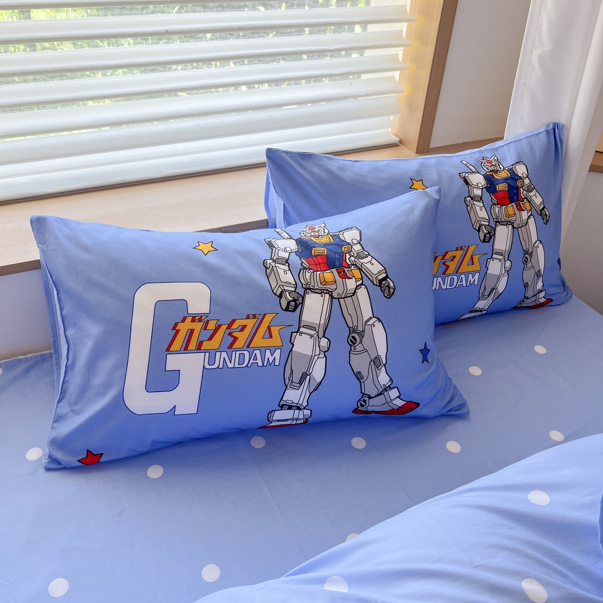 91家纺网 家纺一手货源 找家纺 孩子王家纺 2026新款卡通全棉纯棉正版授权大版变形金刚四件套 擎天柱