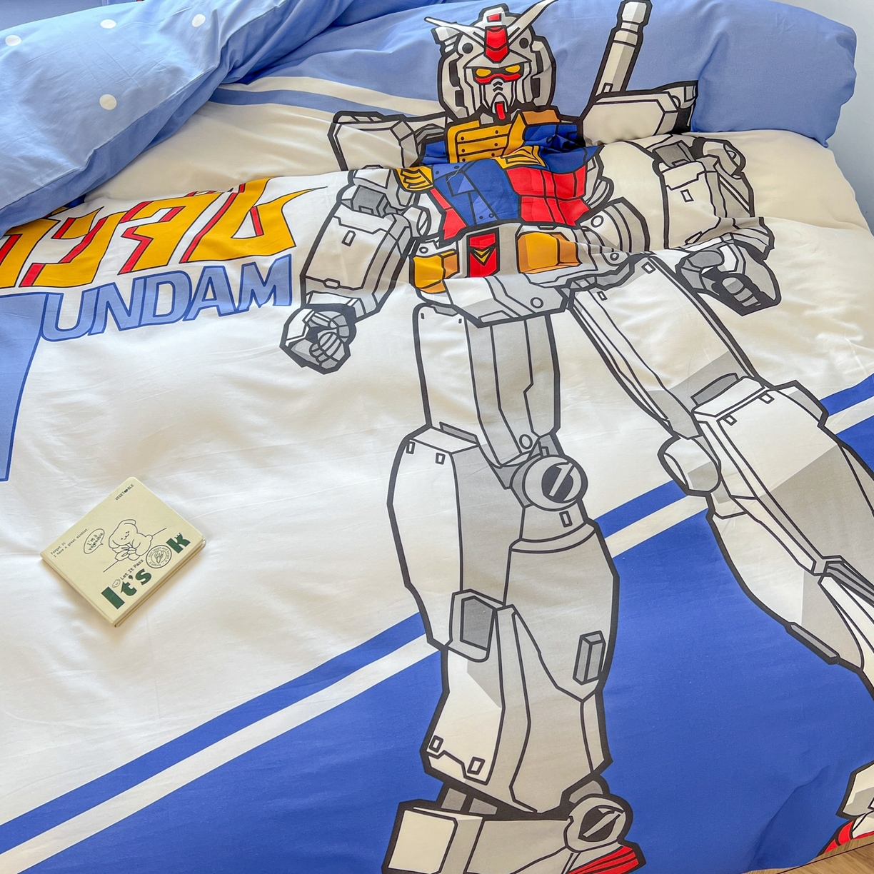 91家纺网 家纺一手货源 找家纺 孩子王家纺 2026新款卡通全棉纯棉正版授权大版变形金刚四件套 擎天柱