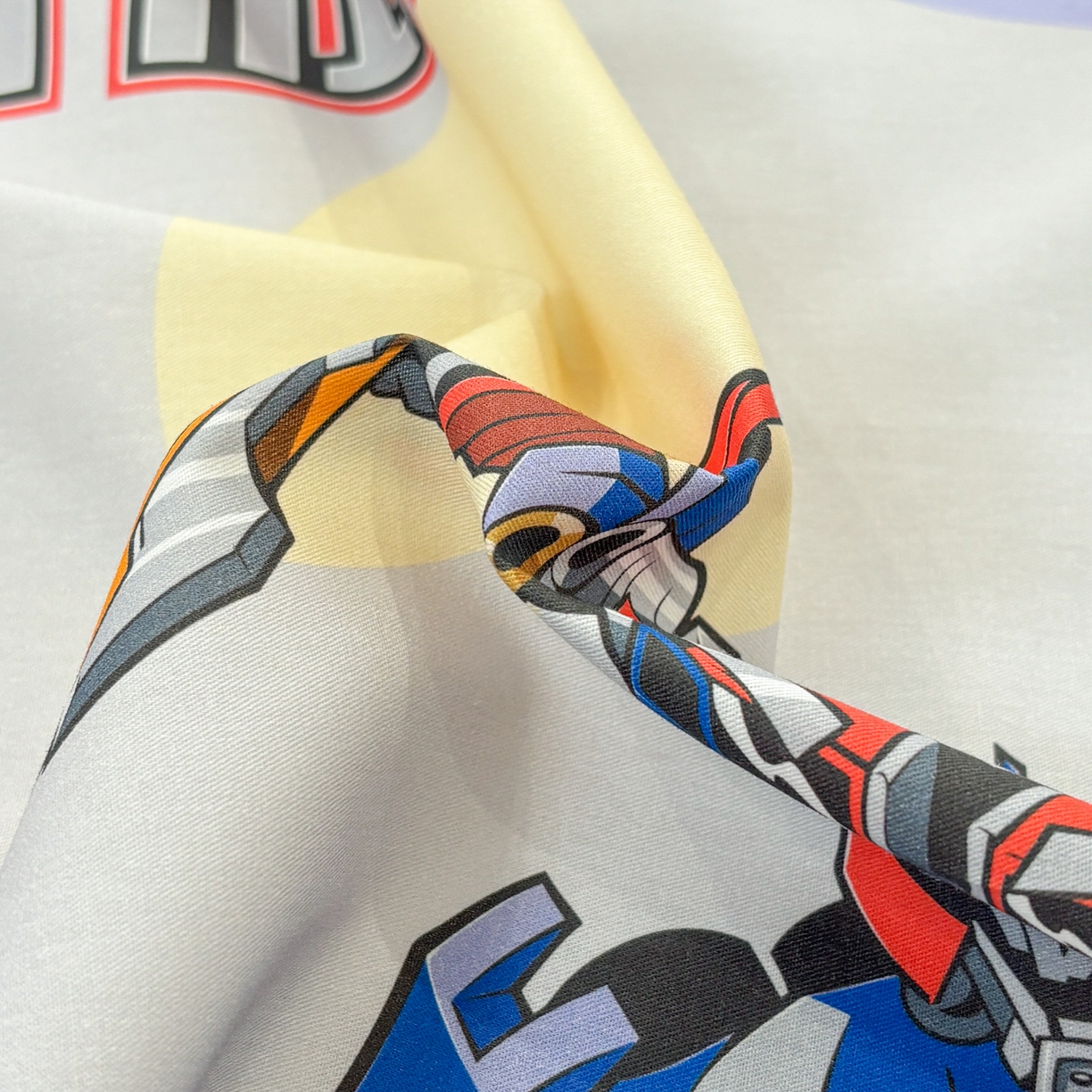 91家纺网 家纺一手货源 找家纺 （总）孩子王家纺 2026新款卡通全棉纯棉正版授权大版变形金刚单床笠床笠单件