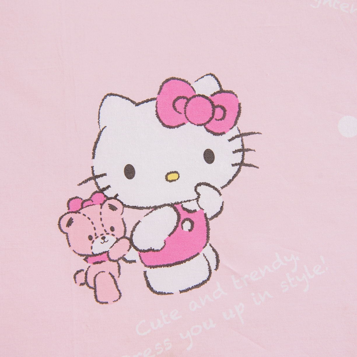 91家纺网 家纺一手货源 找家纺 孩子王家纺 2026新款卡通全棉纯棉正版授权三丽鸥幼儿园套件三件套六件套多件套 甜甜kt