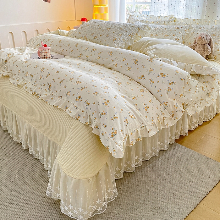 91家纺网 家纺一手货源 找家纺 （总）艺慕家纺 2026新款AB版床盖四件套