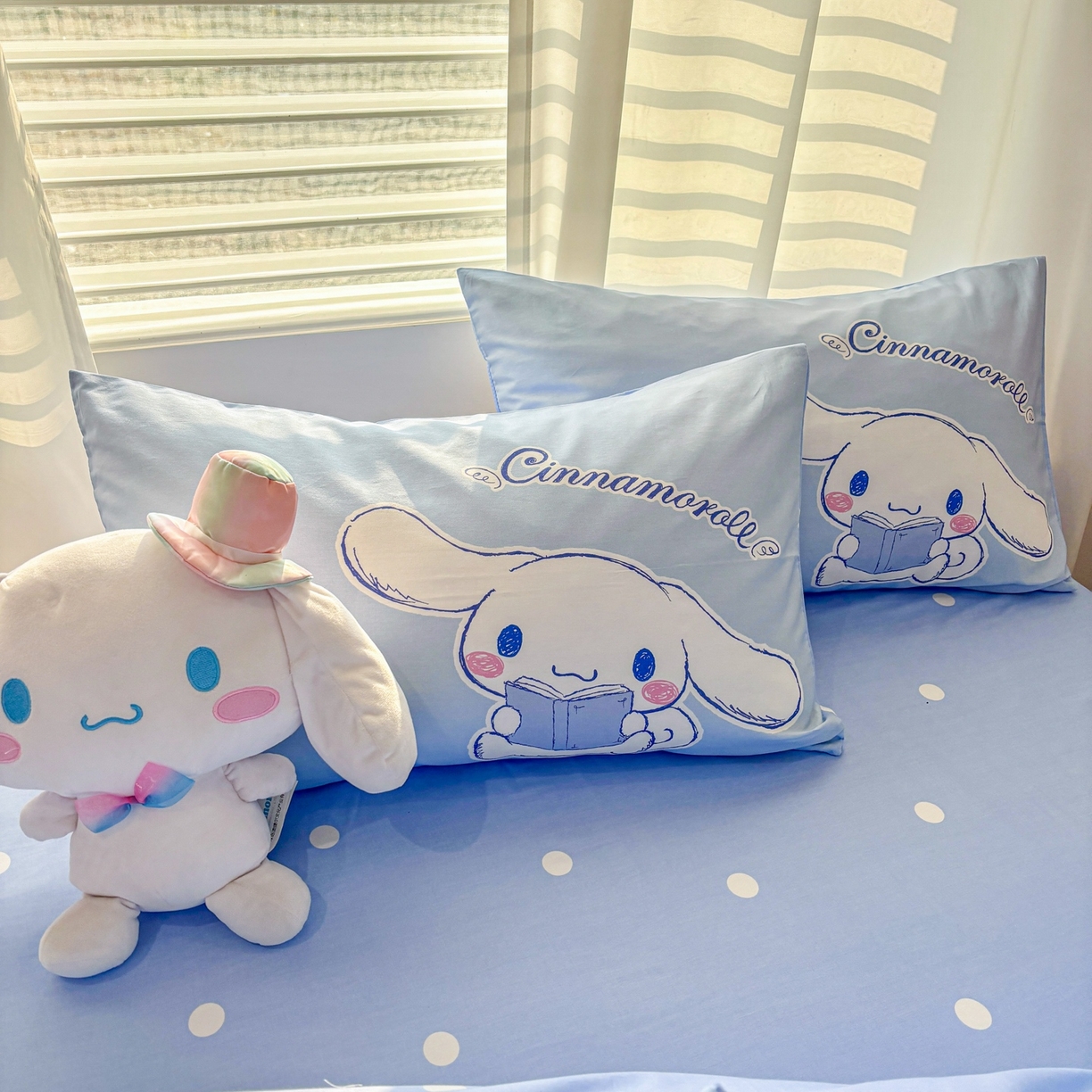 91家纺网 家纺一手货源 找家纺 孩子王家纺 2026新款卡通全棉纯棉正版授权大版三丽鸥系列四件套 欢乐大耳狗