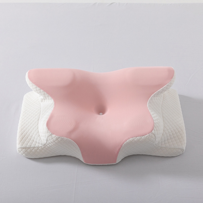 91家纺网 家纺一手货源 找家纺 （总）七夜居 2026新款跨境支撑性牛角枕飞机枕碟形枕枕头慢回弹枕芯