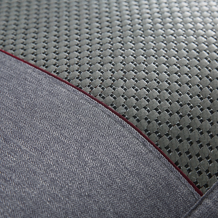 91家纺网 家纺一手货源 找家纺 小牛席业 2026新款冰藤夏凉枕套【中式刺绣】 大冰藤黑咖