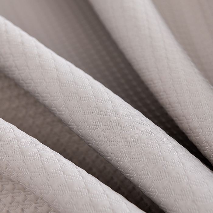 91家纺网 家纺一手货源 找家纺 小牛席业 2026新款经典款-千鸟格冷感豆豆席系列（床笠款） 米色