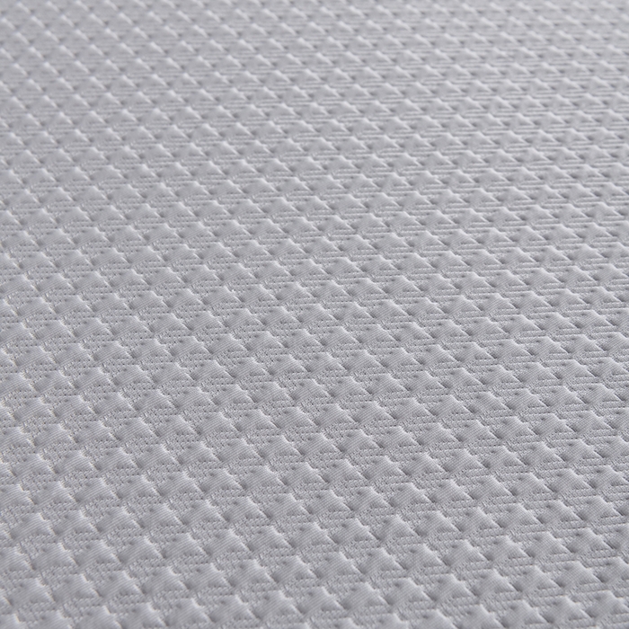 91家纺网 家纺一手货源 找家纺 小牛席业 2026新款经典款-千鸟格冷感豆豆席系列（床笠款） 灰色