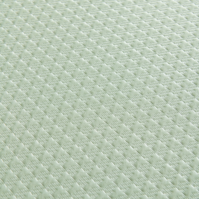 91家纺网 家纺一手货源 找家纺 小牛席业 2026新款经典款-千鸟格冷感豆豆席系列（床笠款） 绿色