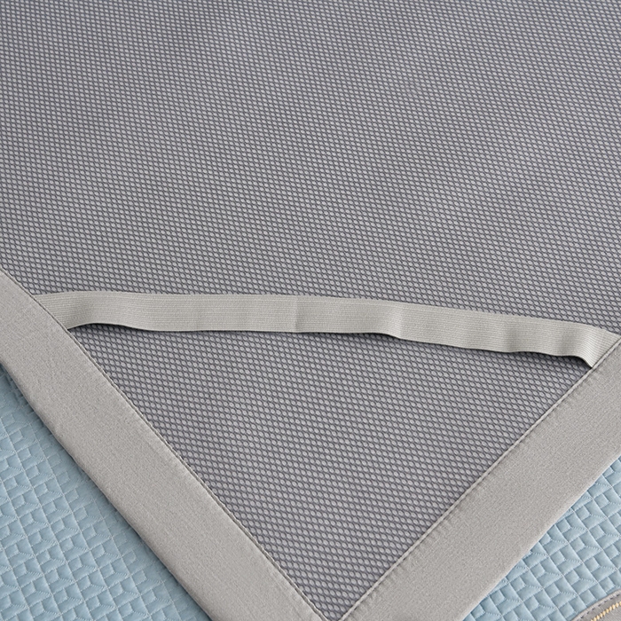 91家纺网 家纺一手货源 找家纺 小牛席业 2026新款爱家熊猫豆豆席系列 蓝色