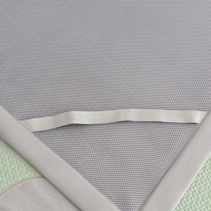 91家纺网 家纺一手货源 找家纺 小牛席业 2026新款爱家熊猫豆豆席系列 绿色