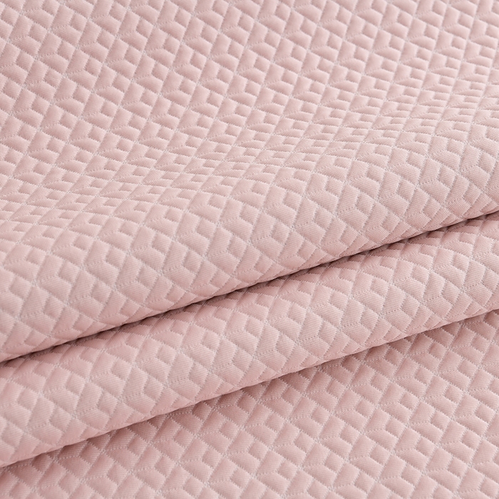 91家纺网 家纺一手货源 找家纺 小牛席业 2026新款爱家熊猫豆豆席系列 粉色