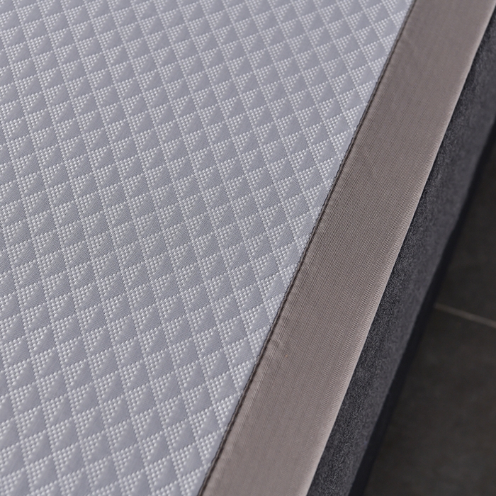 91家纺网 家纺一手货源 找家纺 小牛席业 2026新款7D速冷凉感豆豆席系列 浅灰