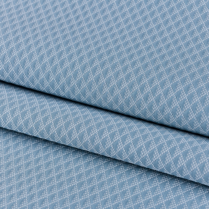 91家纺网 家纺一手货源 找家纺 小牛席业 2026新款7D速冷凉感豆豆席系列 蓝色