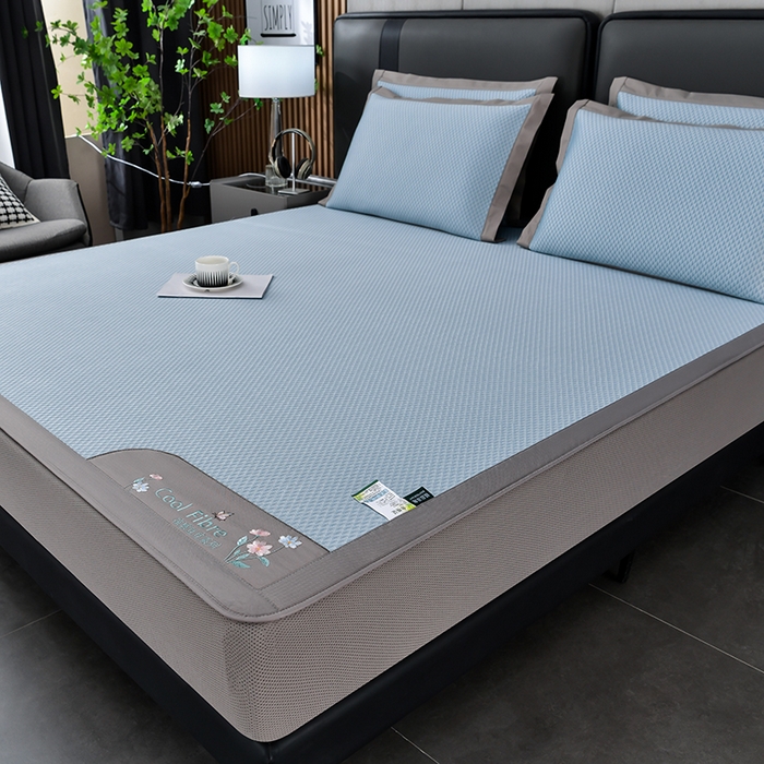 （总）小牛席业 2026新款7D速冷凉感豆豆席系列（床笠款）凉席藤席冰藤席冰丝席竹席乳胶席凉感豆豆席