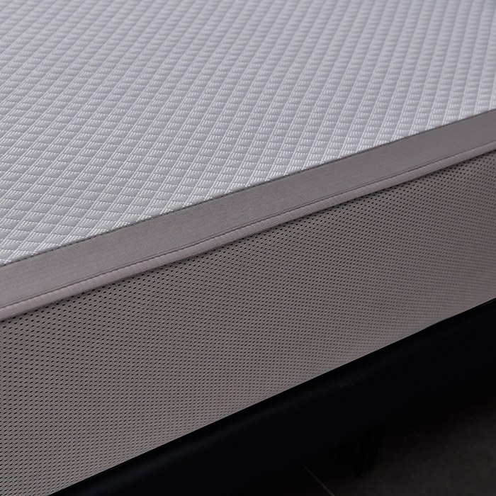 91家纺网 家纺一手货源 找家纺 小牛席业 2026新款7D速冷凉感豆豆席系列（床笠款） 灰色