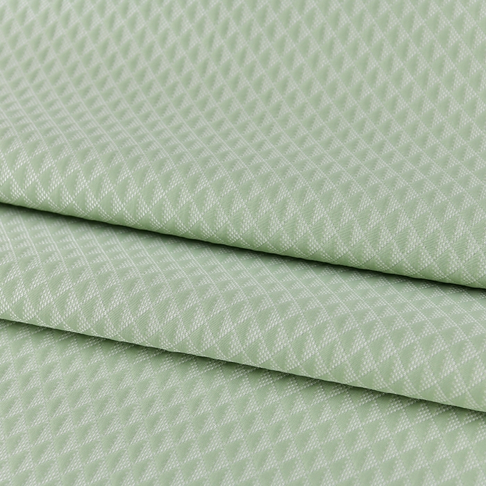 91家纺网 家纺一手货源 找家纺 小牛席业 2026新款7D速冷凉感豆豆席系列（床笠款） 浅绿