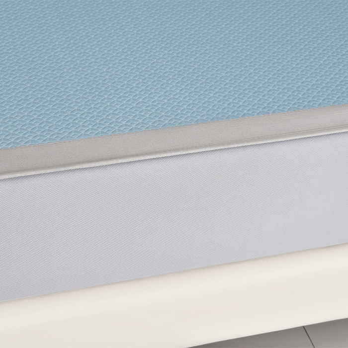 91家纺网 家纺一手货源 找家纺 小牛席业 2026新款爱家熊猫冷感豆豆席系列（床笠款） 蓝色