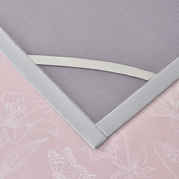 91家纺网 家纺一手货源 找家纺 小牛席业 2026新款【实拍风格】双PE凉感-百合清凉冰丝席系列 粉色