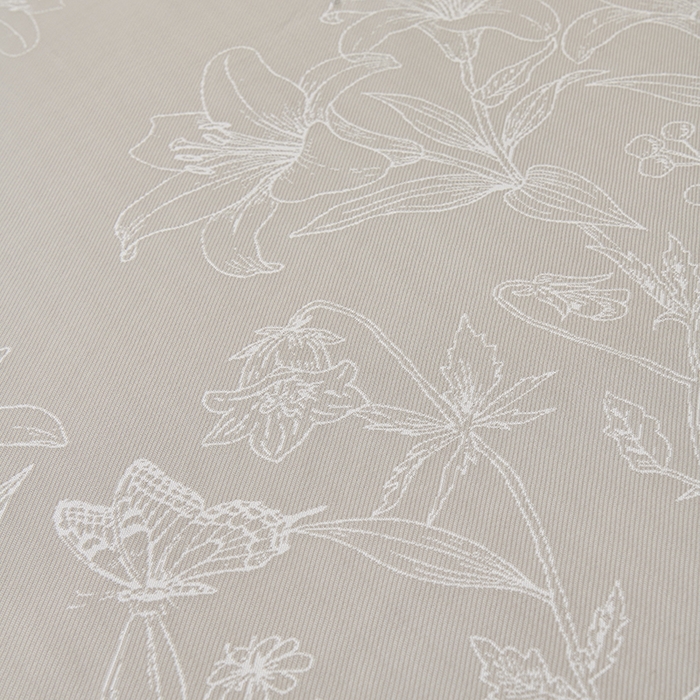 91家纺网 家纺一手货源 找家纺 小牛席业 2026新款【实拍风格】双PE凉感-百合清凉冰丝席系列 香槟