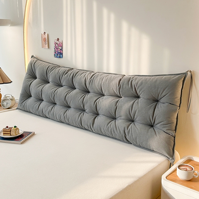 囍莱家纺 2026新款雪尼尔大靠背不供1688 蓝灰色