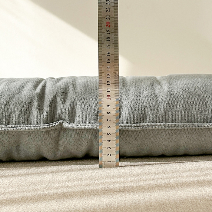 91家纺网 家纺一手货源 找家纺 囍莱家纺 2026新款雪尼尔大靠背不供1688 蓝灰色