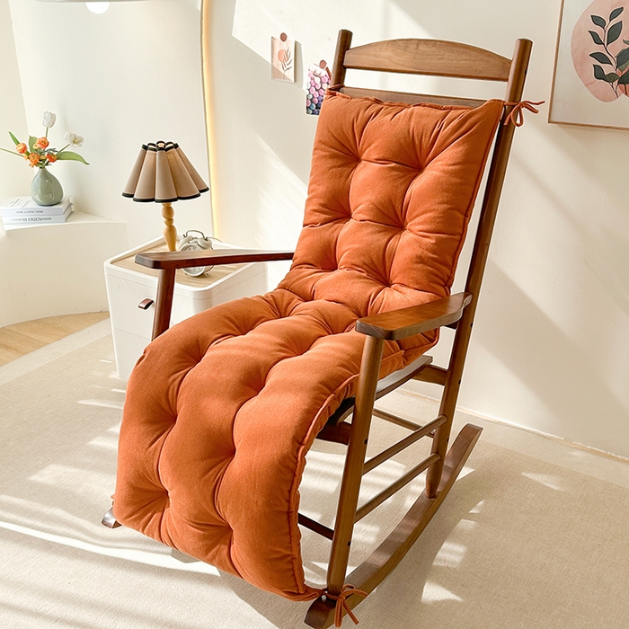 91家纺网 家纺一手货源 找家纺 囍莱家纺 2026新款雪尼尔大靠背不供1688 橙色