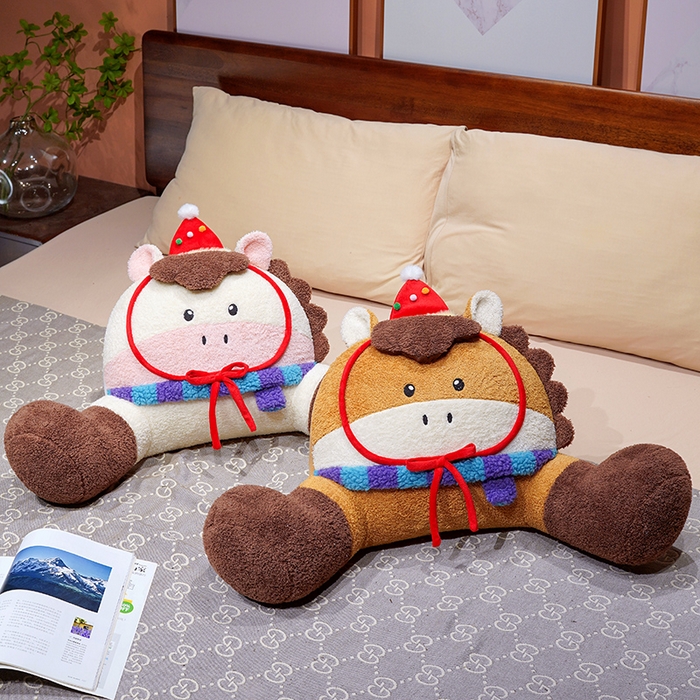 91家纺网 家纺一手货源 找家纺 （总）仟亿莱 2026新款幸运小马大脚拥抱式腰靠