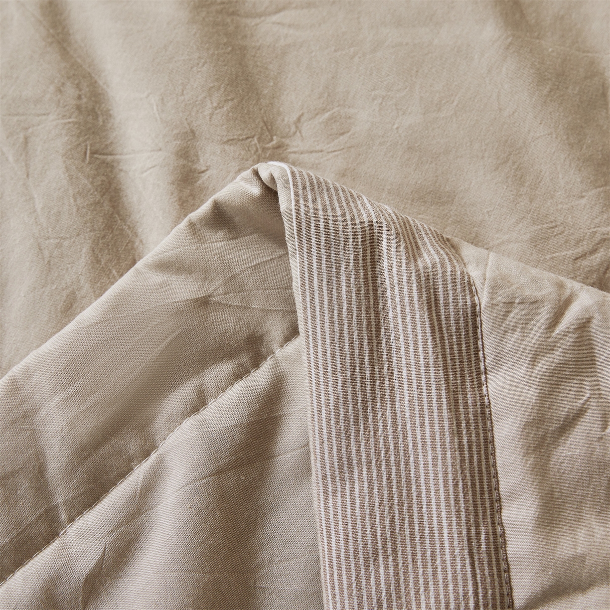 91家纺网 家纺一手货源 找家纺 招财星家纺 2026新款棉花夏被无印风纯色新疆棉夏凉被空调被棉花夏被棉花被子百分百新疆棉（含质检报告买家秀） 简雅-浅卡其