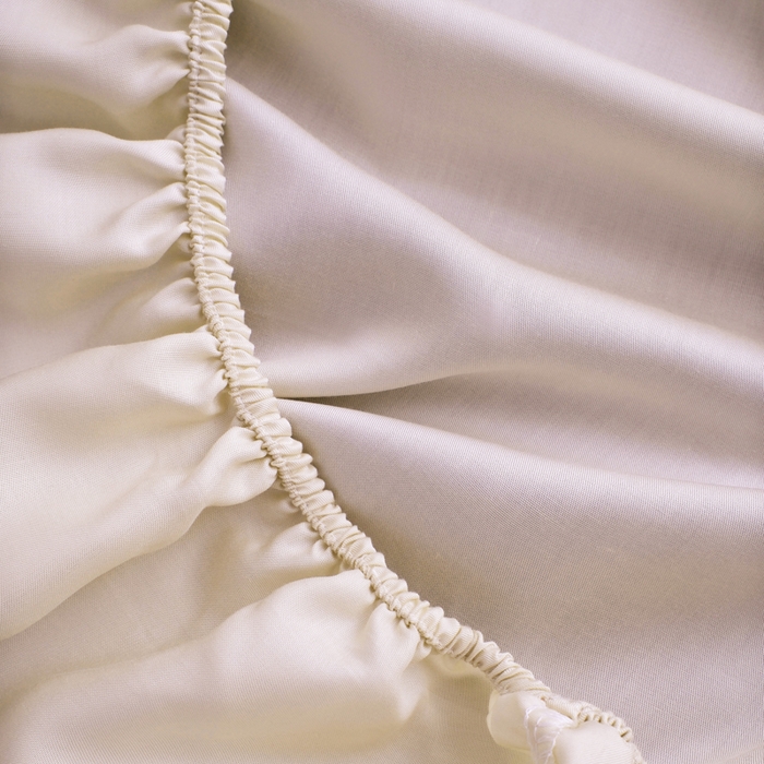 91家纺网 家纺一手货源 找家纺 宜家坊 2026春夏新款莱赛尔天丝夏被嵌绳款数码印花单床笠单床单 珍珠腮红