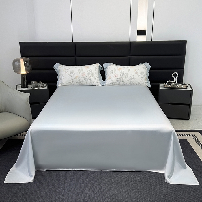 91家纺网 家纺一手货源 找家纺 宜家坊 2026春夏新款莱赛尔天丝夏被嵌绳款数码印花单夏被夏被四件套 春日蜜糖