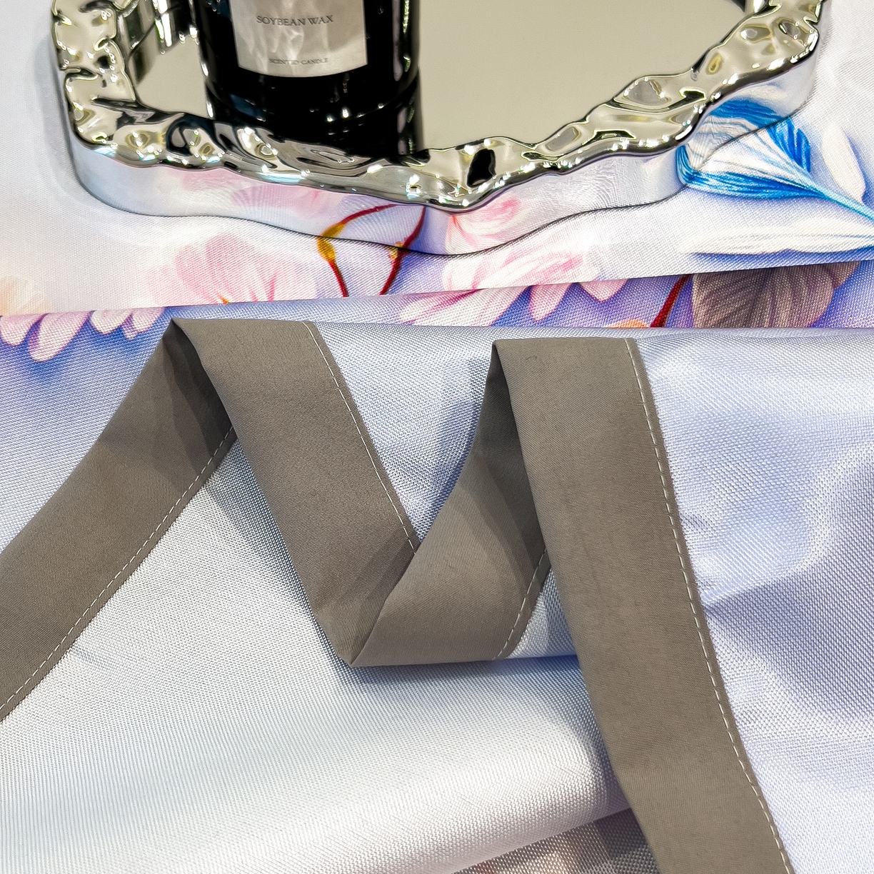 91家纺网 家纺一手货源 找家纺 许林 2026新款冰丝凉席床单款凉席三件套 朵真