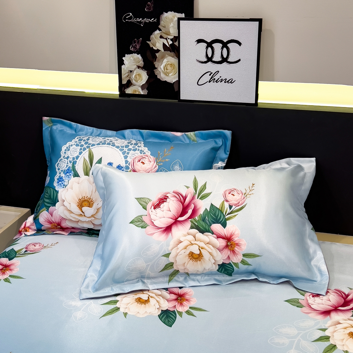 91家纺网 家纺一手货源 找家纺 许林 2026新款冰丝凉席床单款凉席三件套 惑季