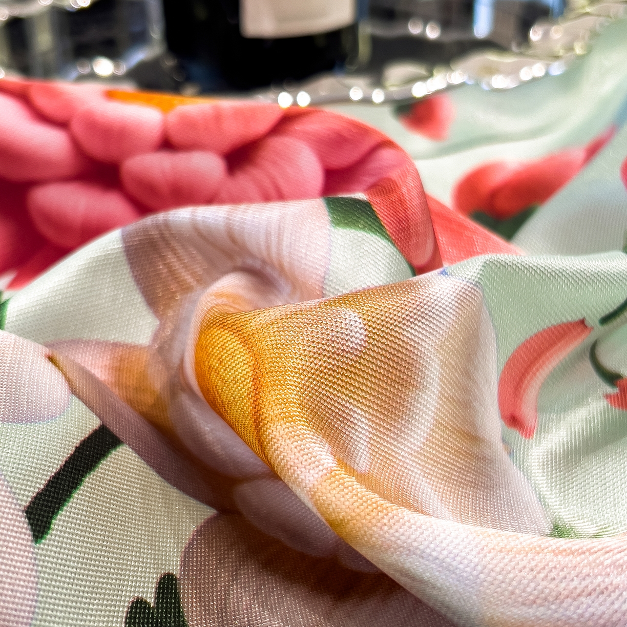 91家纺网 家纺一手货源 找家纺 许林 2026新款冰丝凉席床单款凉席三件套 晴溪