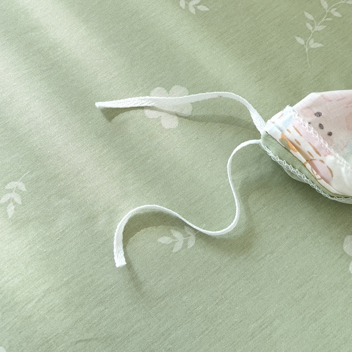 91家纺网 家纺一手货源 找家纺 金丝鸟家纺 2026新款全棉纯棉斜纹特价款四件套 春游手记