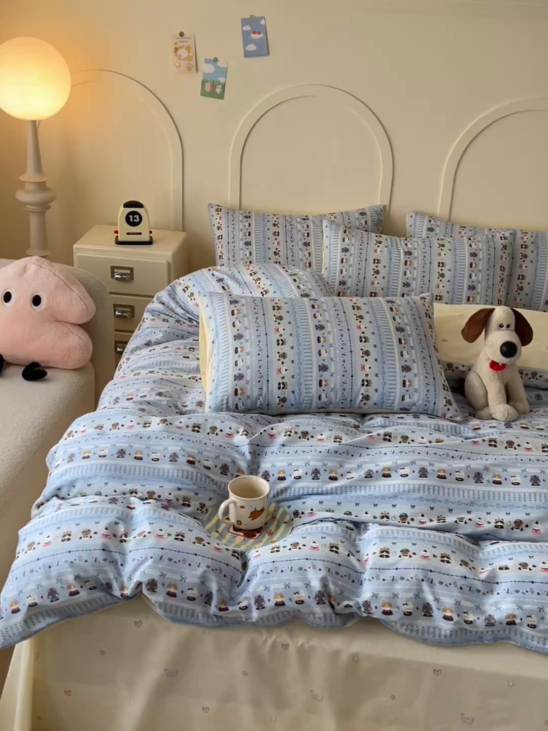 91家纺网 家纺一手货源 找家纺 金丝鸟家纺 2026新款全棉纯棉斜纹特价款四件套 喵小姐的家