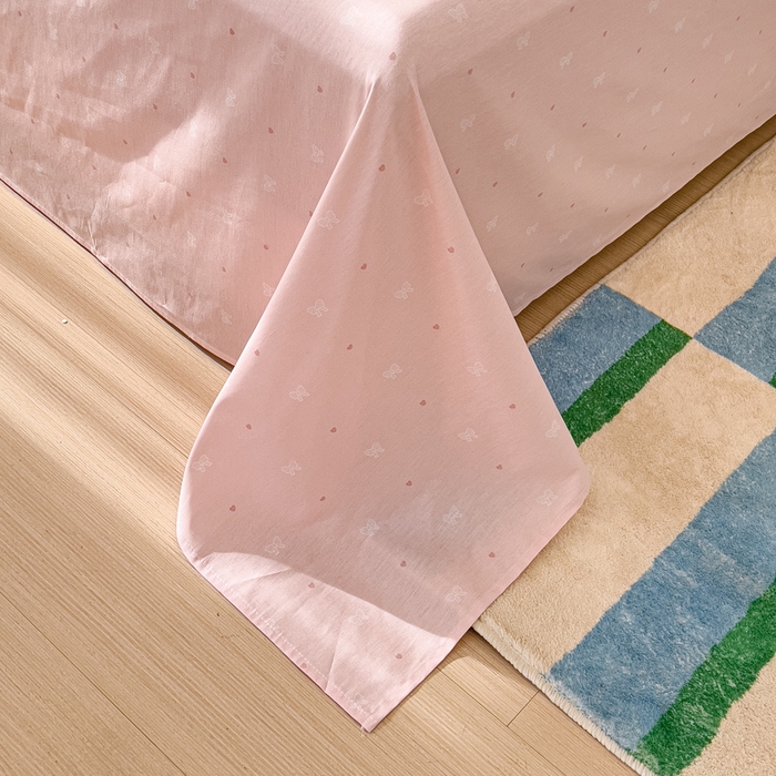 91家纺网 家纺一手货源 找家纺 金丝鸟家纺 2026新款全棉纯棉斜纹特价款四件套 星轨小木马