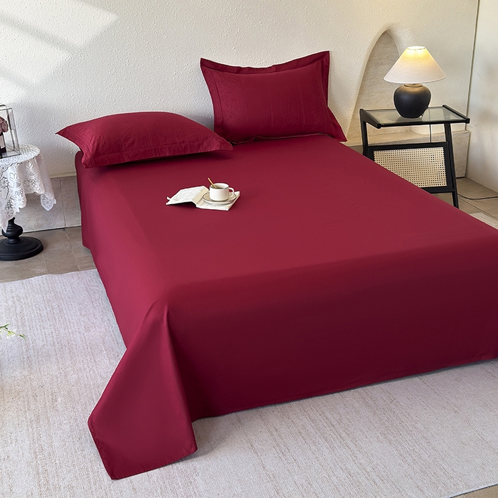 91家纺网 家纺一手货源 找家纺 （总）宜家坊 2026新款全棉60S长绒棉立体厚织提花单床单