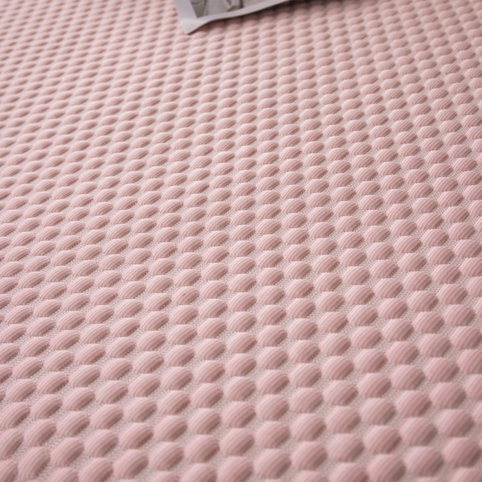 91家纺网 家纺一手货源 找家纺 优姿家纺 2025新款500克冰豆豆床裙凉席三件套 公主粉