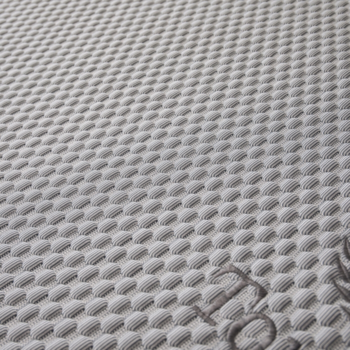 91家纺网 家纺一手货源 找家纺 优姿家纺 2025新款500克冰豆豆床裙凉席三件套 高级灰