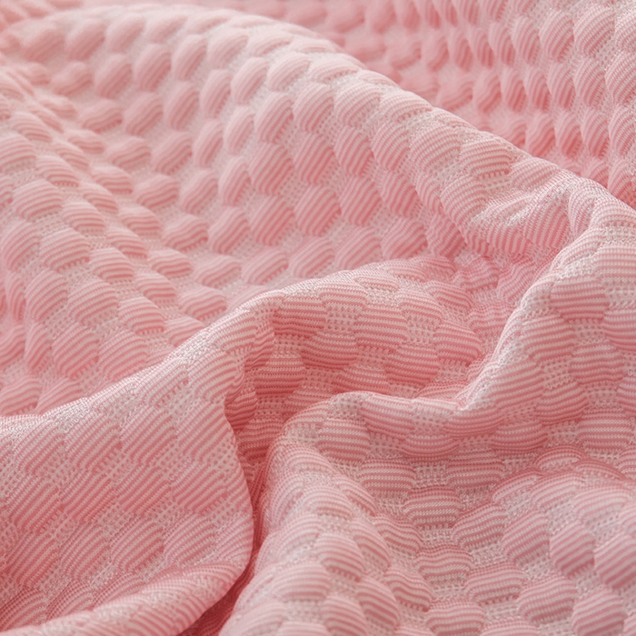 91家纺网 家纺一手货源 找家纺 优姿家纺 2025新款500克豆豆席子凉席床笠款三件套 公主粉