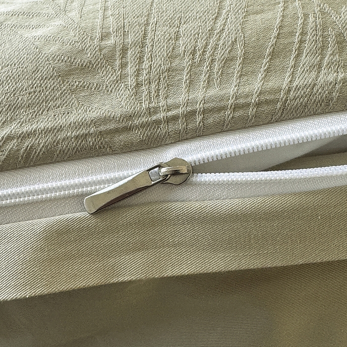 91家纺网 家纺一手货源 找家纺 宜家坊 2026新款全棉60S长绒棉立体厚织提花单被套 焦野- 奶绿