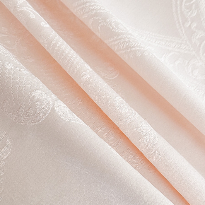 91家纺网 家纺一手货源 找家纺 豪美鑫 2026新款亲肤棉提花四件套-奥莉维亚 奥莉维亚-玉粉