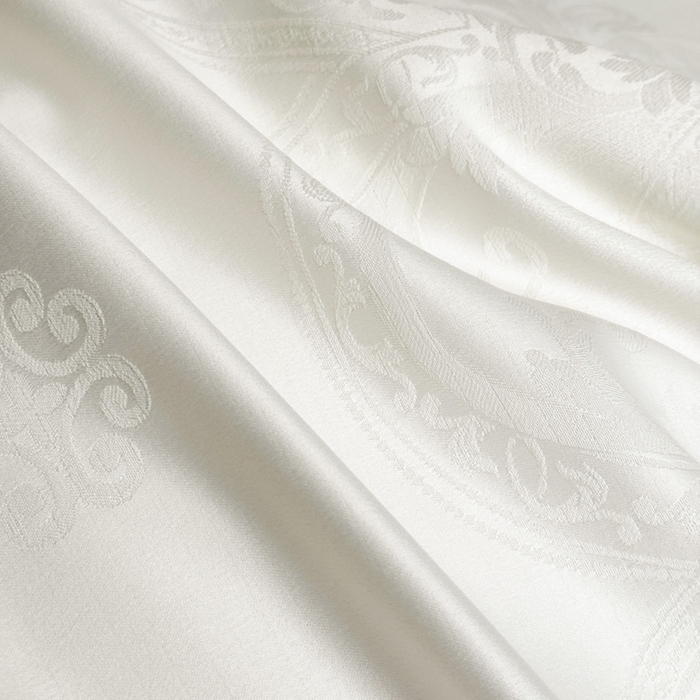 91家纺网 家纺一手货源 找家纺 豪美鑫 2026新款亲肤棉提花四件套-奥莉维亚 奥莉维亚-奶白